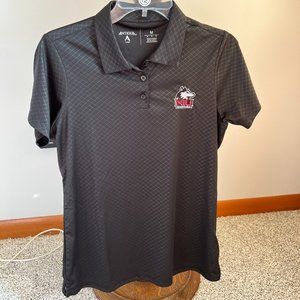 black Antigua NIU Northern Illinois Polo golf shirt - ladies Medium